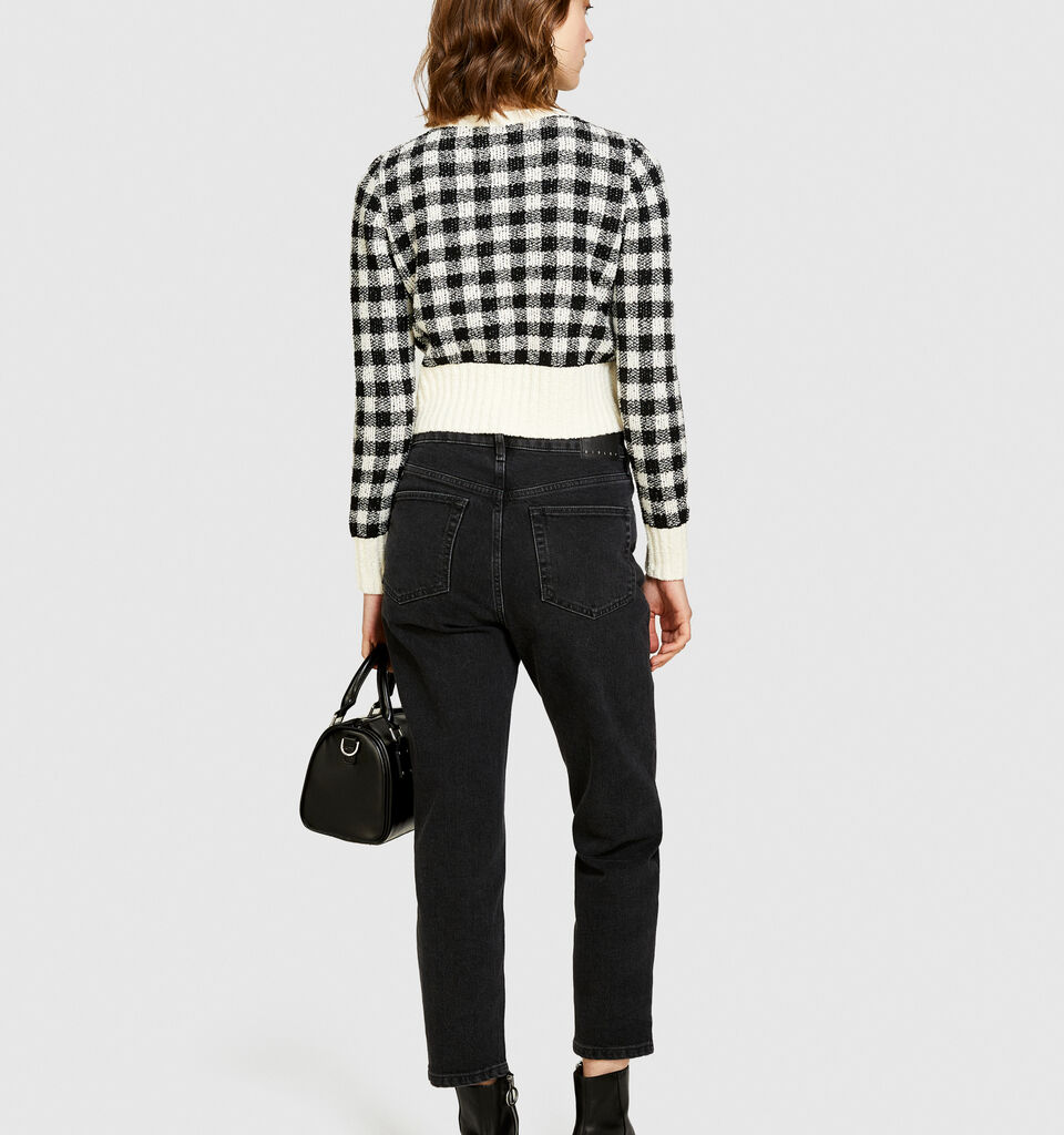 Slim fit jeans - women's slim fit jeans - Black | Sisley image number 3